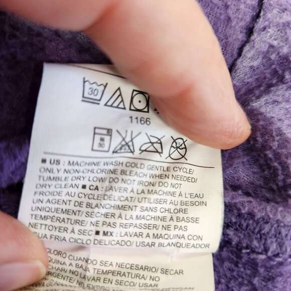 Old Navy Purple Active Womens Cocoon Pullover Sweatshirt Womens Plus Size XXL - Picture 13 of 16